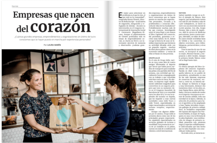 Empresas que nacen del corazón